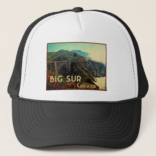 Big Sur California Trucker Pet (Voorkant)