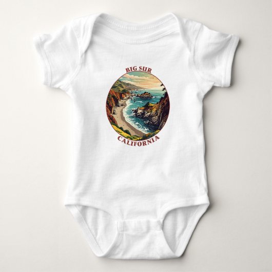 Big Sur California Verenigde Staten Romper (Voorkant)