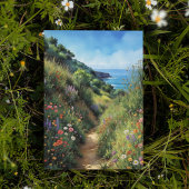 Big Sur California Waterverf Briefkaart