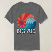 Big Sur California Wave T-shirt (Design voorkant)