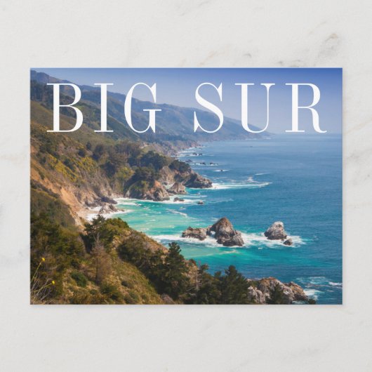 Big Sur Californië kust | Dank u Briefkaart (Voorkant)