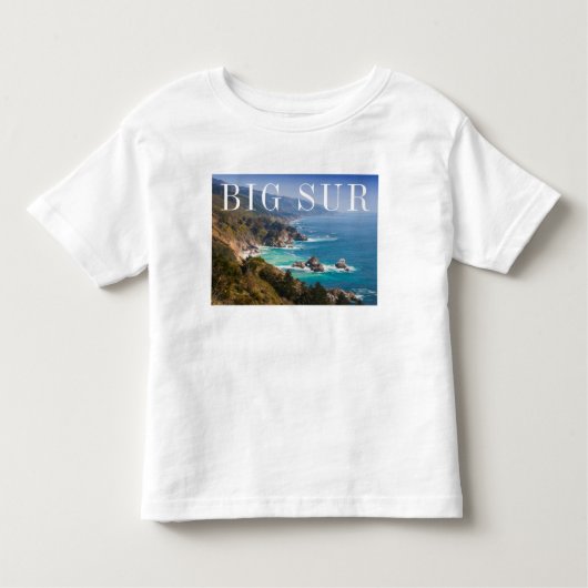 Big Sur Californië kust Kinder Shirts (Voorkant)