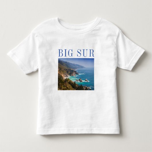 Big Sur Californië kust Kinder Shirts (Voorkant)