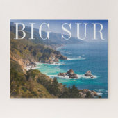 Big Sur Californië kust Legpuzzel (Horizontaal)