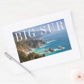 Big Sur Californië kust Rechthoekige Sticker (Envelop)