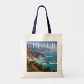 Big Sur Californië kust Tote Bag (Voorkant)