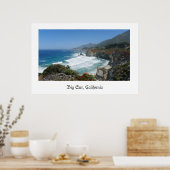 Big Sur, Californië Poster (Keuken)