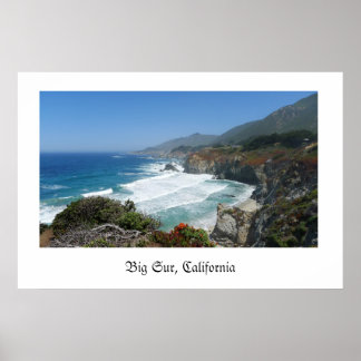 Big Sur, Californië Poster