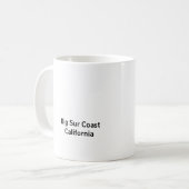 Big Sur Coast California Koffiemok (Voorkant links)