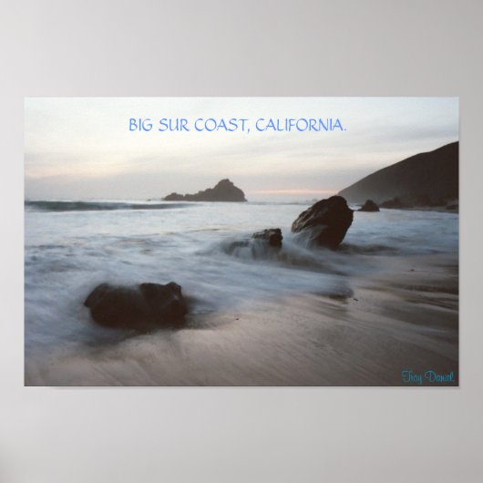 Big Sur Coast, Californië. Poster (Voorkant)