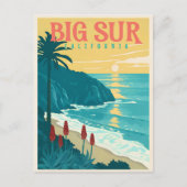 Big Sur - De schoonheid van de Pacifische kust van Briefkaart (Voorkant)