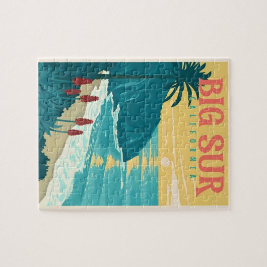 Big Sur - De schoonheid van de Pacifische kust van Legpuzzel (Horizontaal)