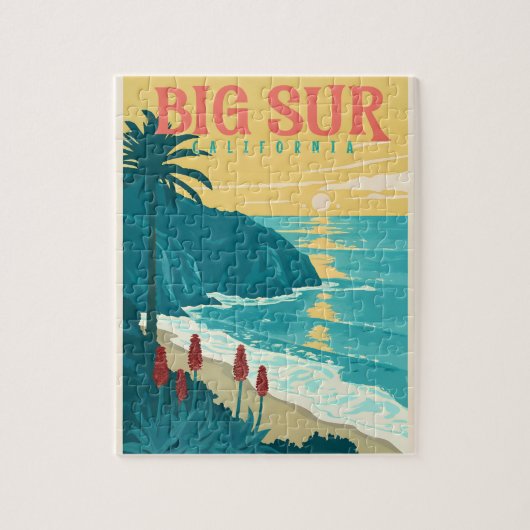 Big Sur - De schoonheid van de Pacifische kust van Legpuzzel (Verticaal)