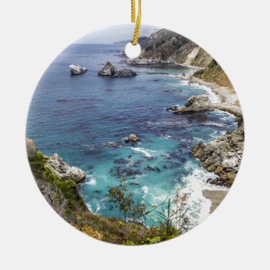 Big Sur Keramisch Ornament (Voorkant)