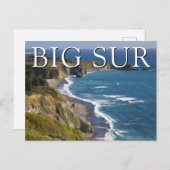 Big Sur kustlijn | Californië Briefkaart (Voorkant / Achterkant)