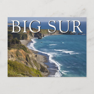 Big Sur Kustlijn   Californië   Gefeliciteerd Briefkaart