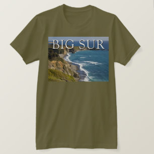 Big Sur-kustlijn Californië T-shirt