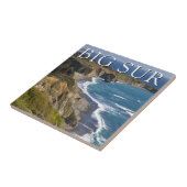 Big Sur kustlijn | Californië Tegeltje (Zijkant)