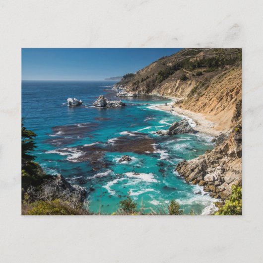 Big Sur-kustlijn,Westkust,Pacifische kust Briefkaart (Voorkant)