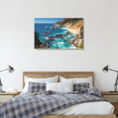 Big Sur-kustlijn,Westkust,Pacifische kust Canvas Afdruk (Insitu (Slaapkamer))