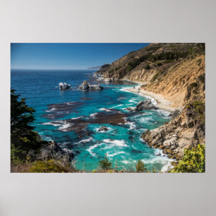 Big Sur-kustlijn,Westkust,Pacifische kust Poster