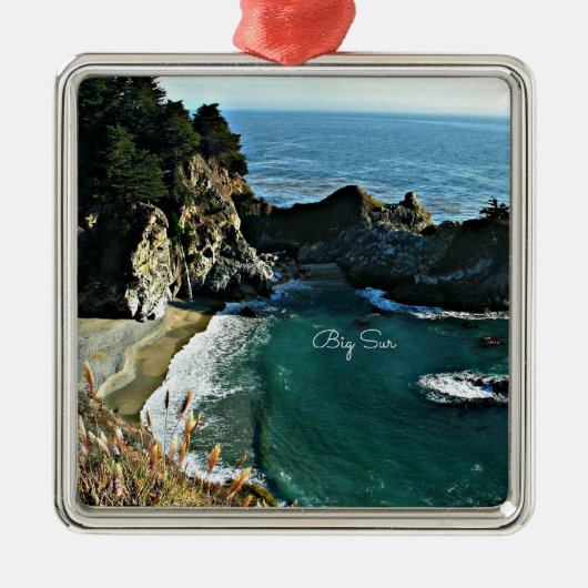 Big Sur Metalen Ornament (Voorkant)