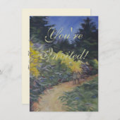 Big Sur Natuur Path Schilderachtig Bossen Californ Kaart (Voorkant / Achterkant)