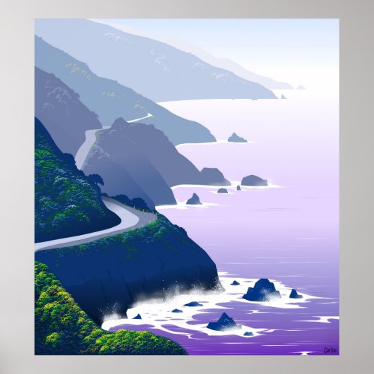 Big Sur Poster (Voorkant)