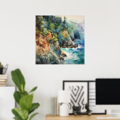 Big Sur Poster (Thuiskantoor)