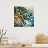 Big Sur Poster (Keuken)