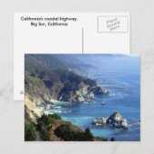 Big Sur-postkaart Briefkaart (Voorkant / Achterkant)
