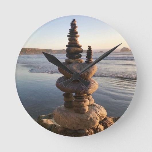 Big Sur Rock Art klok (Voorkant)