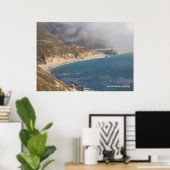 Big Sur Rocky Beach Poster (Thuiskantoor)