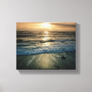 Big Sur Sunset Canvas Afdruk