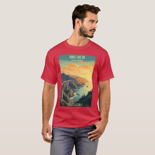 Big Sur T-shirt (Voorkant volledig)