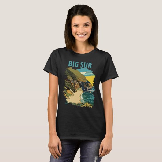 Big Sur T-shirt (Voorkant volledig)