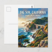 Big Sur VS Briefkaart (Voorkant / Achterkant)