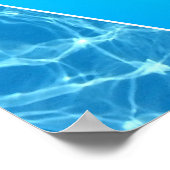 Big Swim LOVE Poster voor zwemmers en touringcars (Hoek)