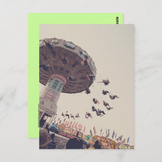 Big Swing Briefkaart (Voorkant / Achterkant)