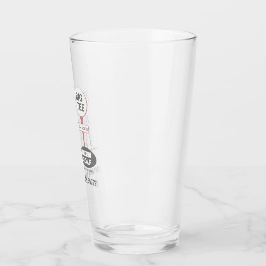 Big T-shirt Golf Course La Mirada Glas (Links)