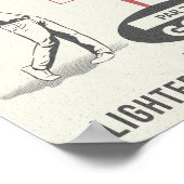 Big T-shirt Golf Course La Mirada Poster (Hoek)