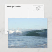 Big Teahupo'o Briefkaart (Voorkant / Achterkant)