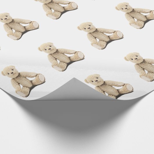 Big Teddy Bear Cadeaupapier (Hoek)