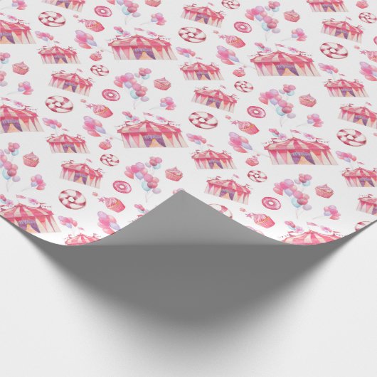 Big Tent Sweets Cadeaupapier (Hoek)