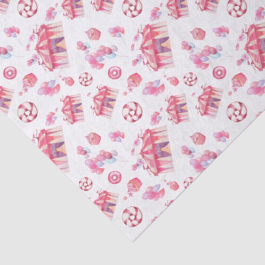 Big Tent Sweets Tissuepapier (Detail)