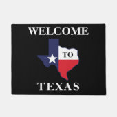 Big Texas Red White Deurmat (Voorkant)