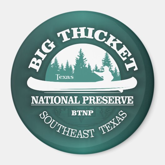 Big Thicket National Preserve Magneet (Voorkant)