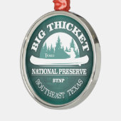 Big Thicket National Preserve Metalen Ornament (Links)