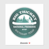 Big Thicket National Preserve Sticker (Vel)