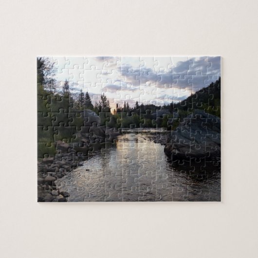 Big Thompson River op Sunrise Legpuzzel (Horizontaal)